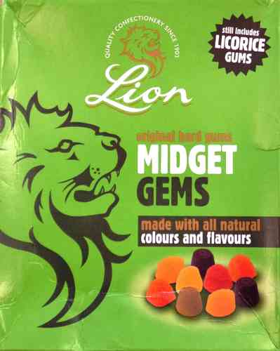 Lion's Original Midget Gems - 2kg Box